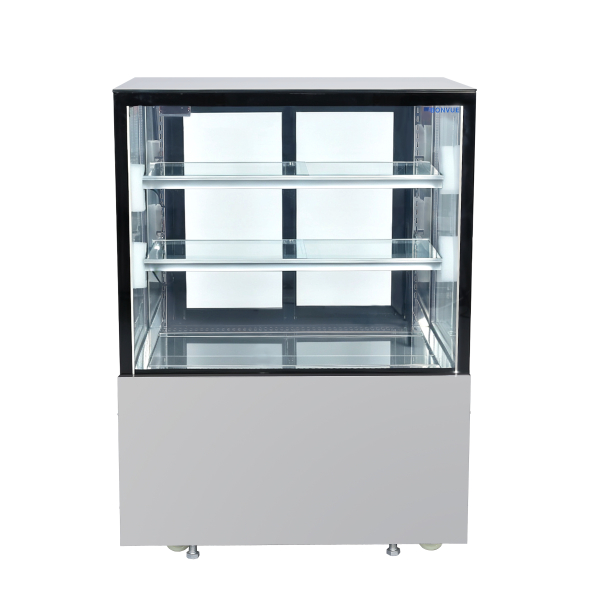 Square Cake Display Case SC090FA-2XB - Image 2