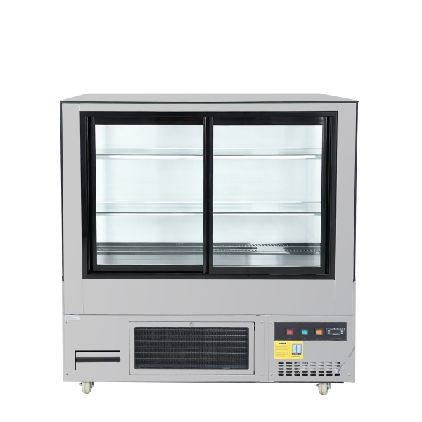 Square Cake Display Case SC120FA-2XB - Image 3