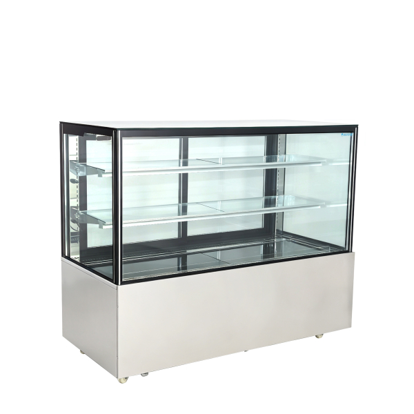 Square Cake Display Case SC150FA-2XB