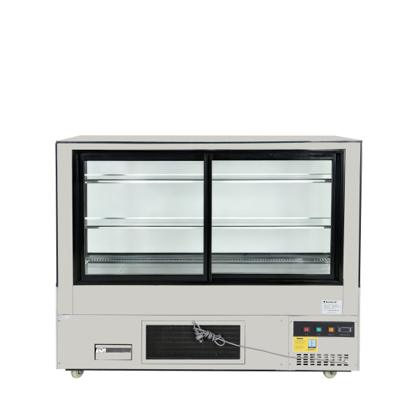 Square Cake Display Case SC150FA-2XB - Image 3