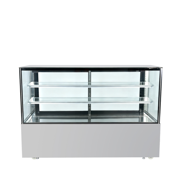 Square Cake Display Case SC180FA-2XB - Image 2