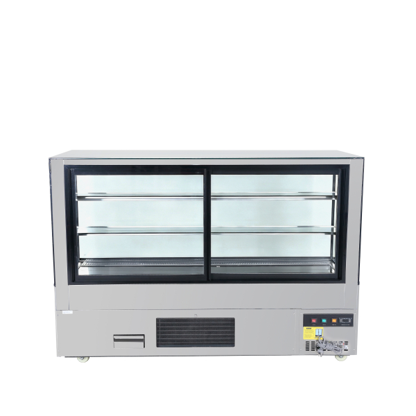 Square Cake Display Case SC180FA-2XB - Image 3