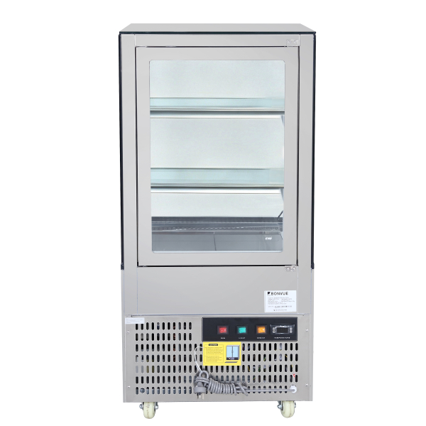 Square Cake Display Case SC060FA-2XB - Image 3